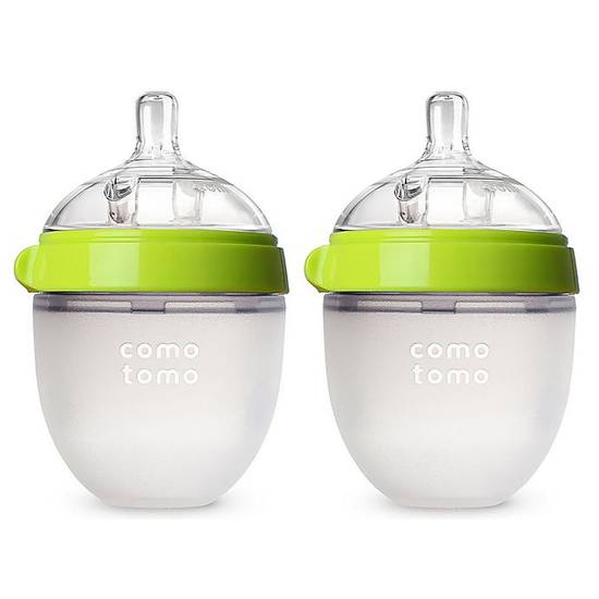 Order comotomo® 2-Pack 5 oz. Baby Bottles in Green food online from Bed Bath & Beyond store, Lancaster on bringmethat.com