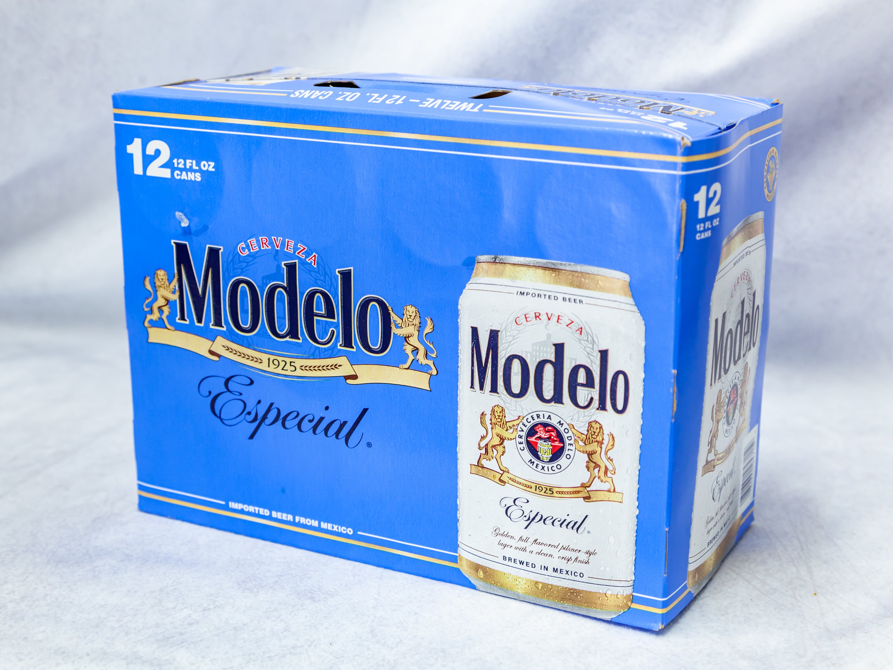 Order 12 Pack Can Modelo Especial Beer food online from Gallaghers Drive-In Liquor store, Oakland on bringmethat.com