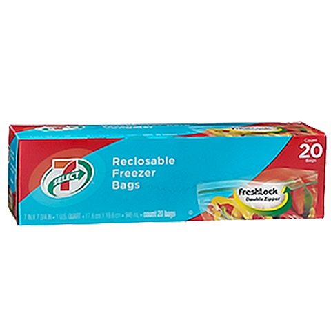 Order 7-Select Freezer Bags 19ct food online from 7-Eleven store, Magnolia on bringmethat.com
