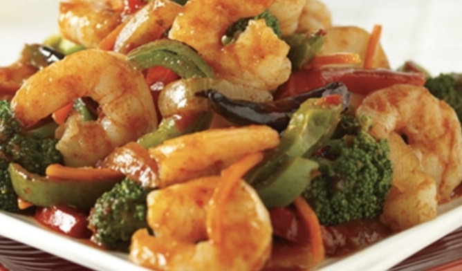 Order Szechuan Shrimp Special Combination food online from Orient House Chinese Restaurant store, Madison on bringmethat.com