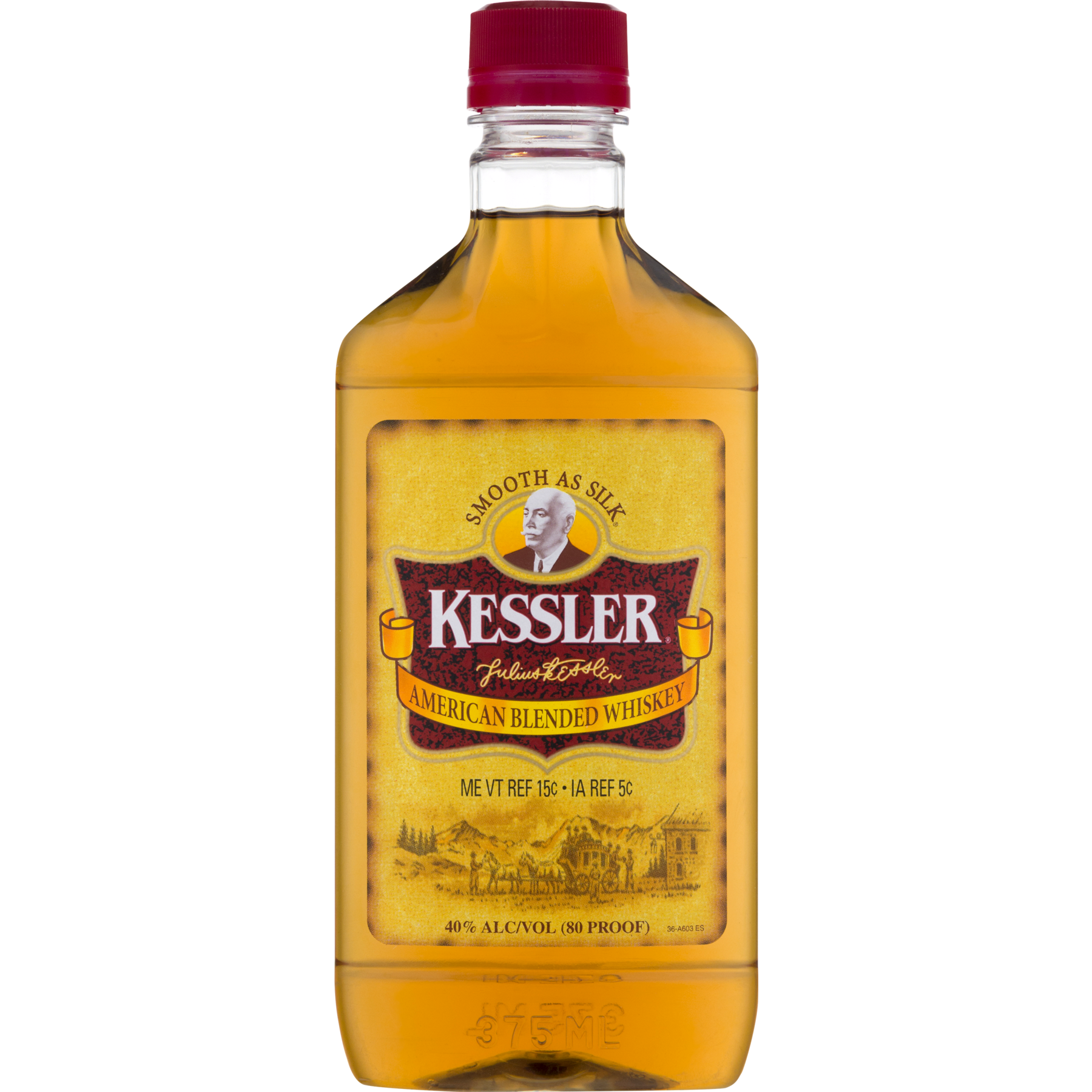 Order Kessler Whiskey 375 ml. food online from Sb Liquor & Crafts store, Santa Barbara on bringmethat.com