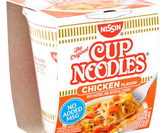 Order Nissin Cup of Noodles Chicken Flavor food online from Rapid-O Mart store, Chandler on bringmethat.com