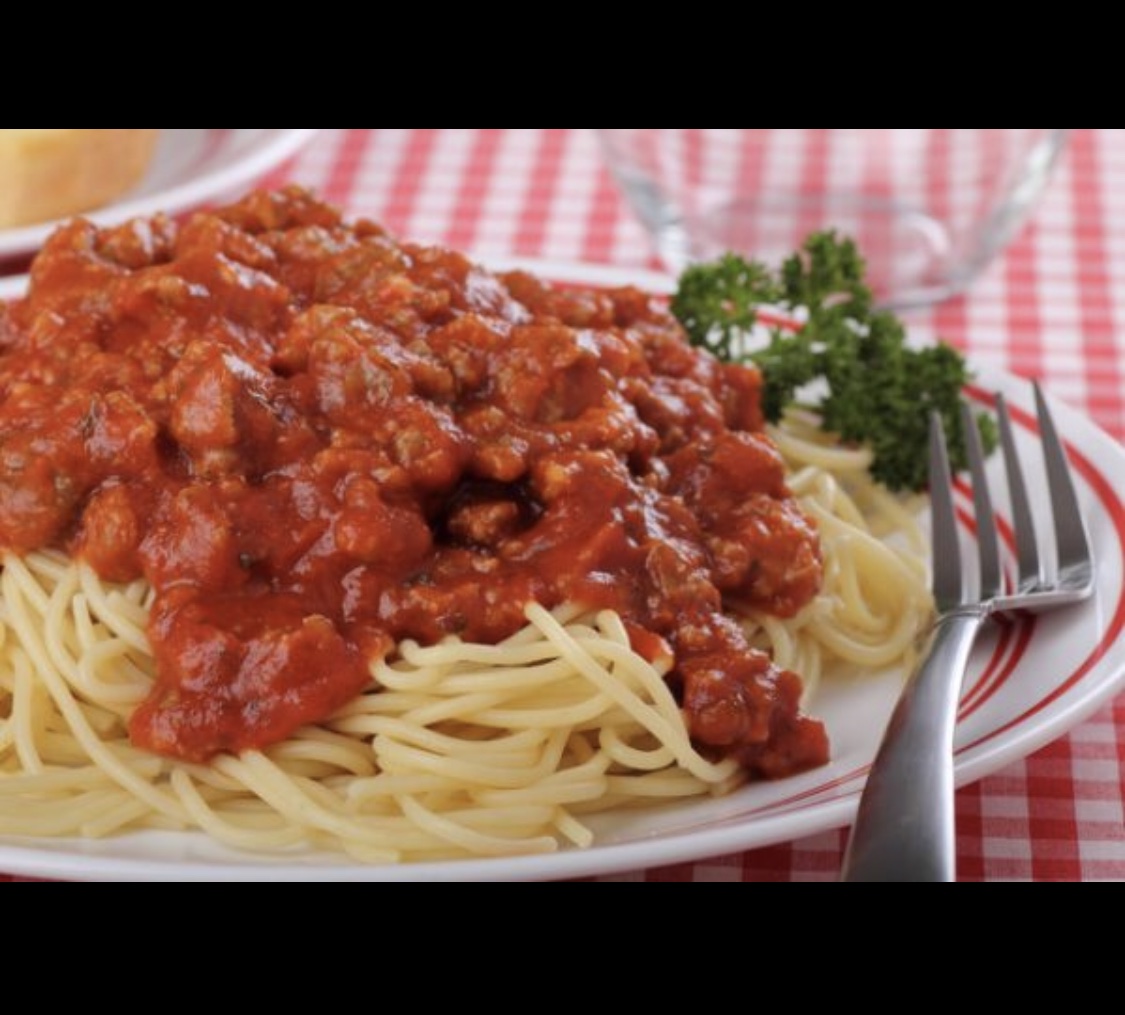 Order Pasta with Meat Sauce food online from Pizza Boli's store, Alexandria on bringmethat.com