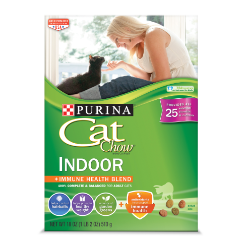 Order Purina Indoor Cat Chow 18oz food online from 7-Eleven store, Buffalo Grove on bringmethat.com