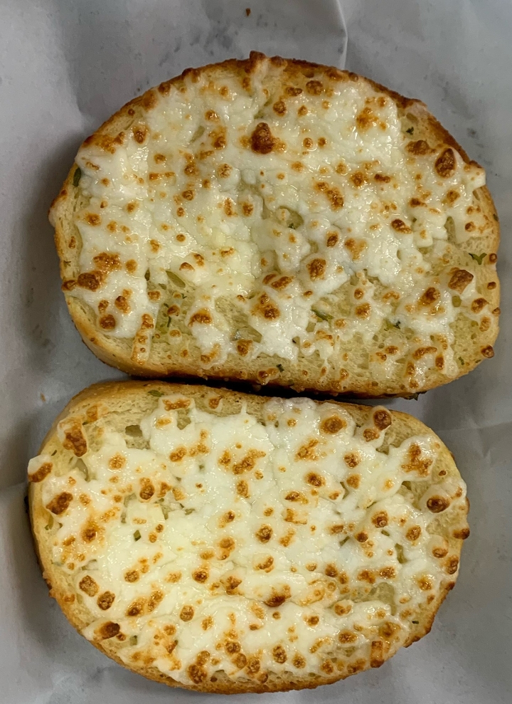 Order Garlic Bread w/ Cheese food online from Americus Pizza King store, Lafayette on bringmethat.com
