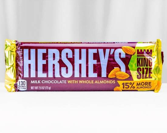 Order Hershey's with Almonds - King Size food online from Munchie Magic store, Snoqualmie on bringmethat.com