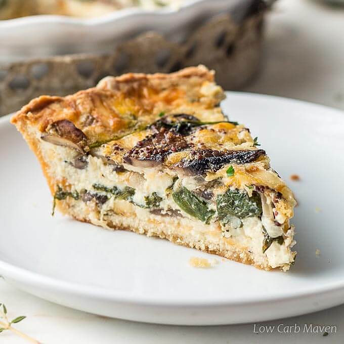 Order Quiche food online from Temptations Cafe store, Scottsdale on bringmethat.com