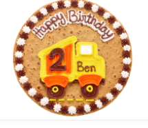 Order Happy Birthday Dump Truck B1036 food online from Cookie Co store, Longview on bringmethat.com