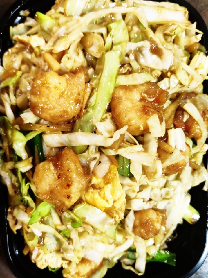Order Moo Shu Shrimp food online from Chang's Chinese Restaurant store, Tuscaloosa on bringmethat.com