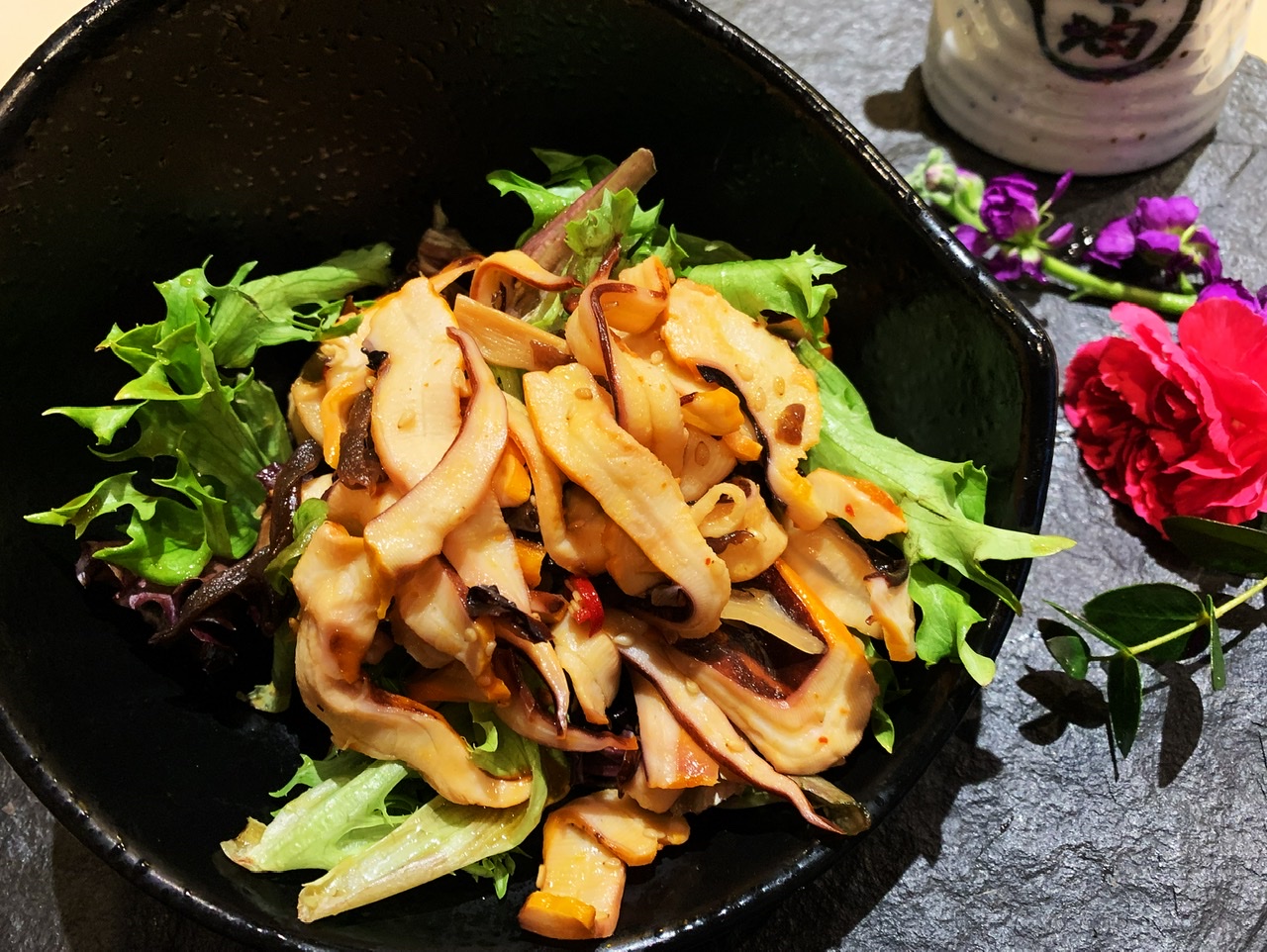 Order Calamari Salad food online from Shogun store, Albany on bringmethat.com