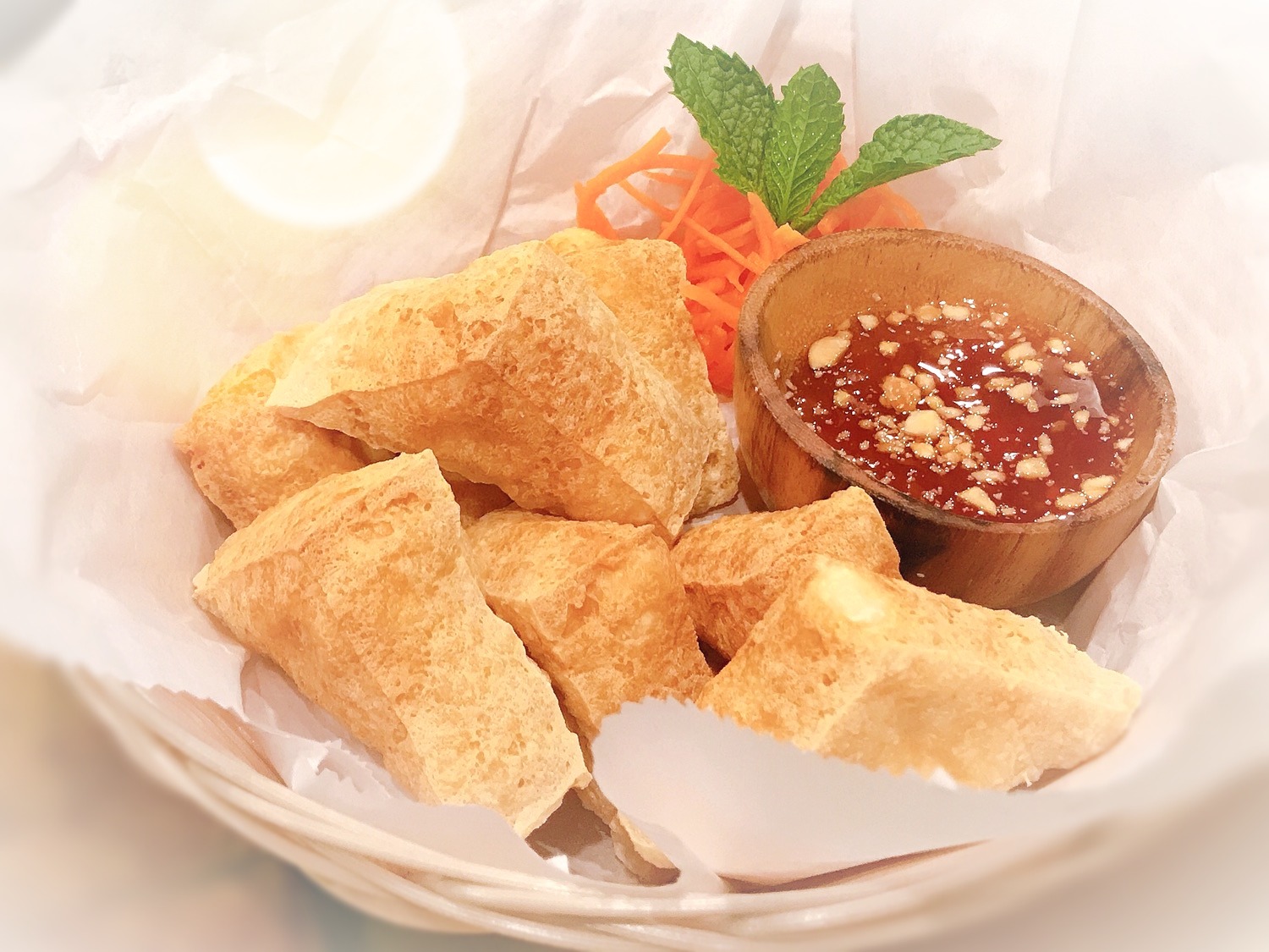 Order Fried Tofu food online from Bangkok Cafe store, Fredericksburg on bringmethat.com