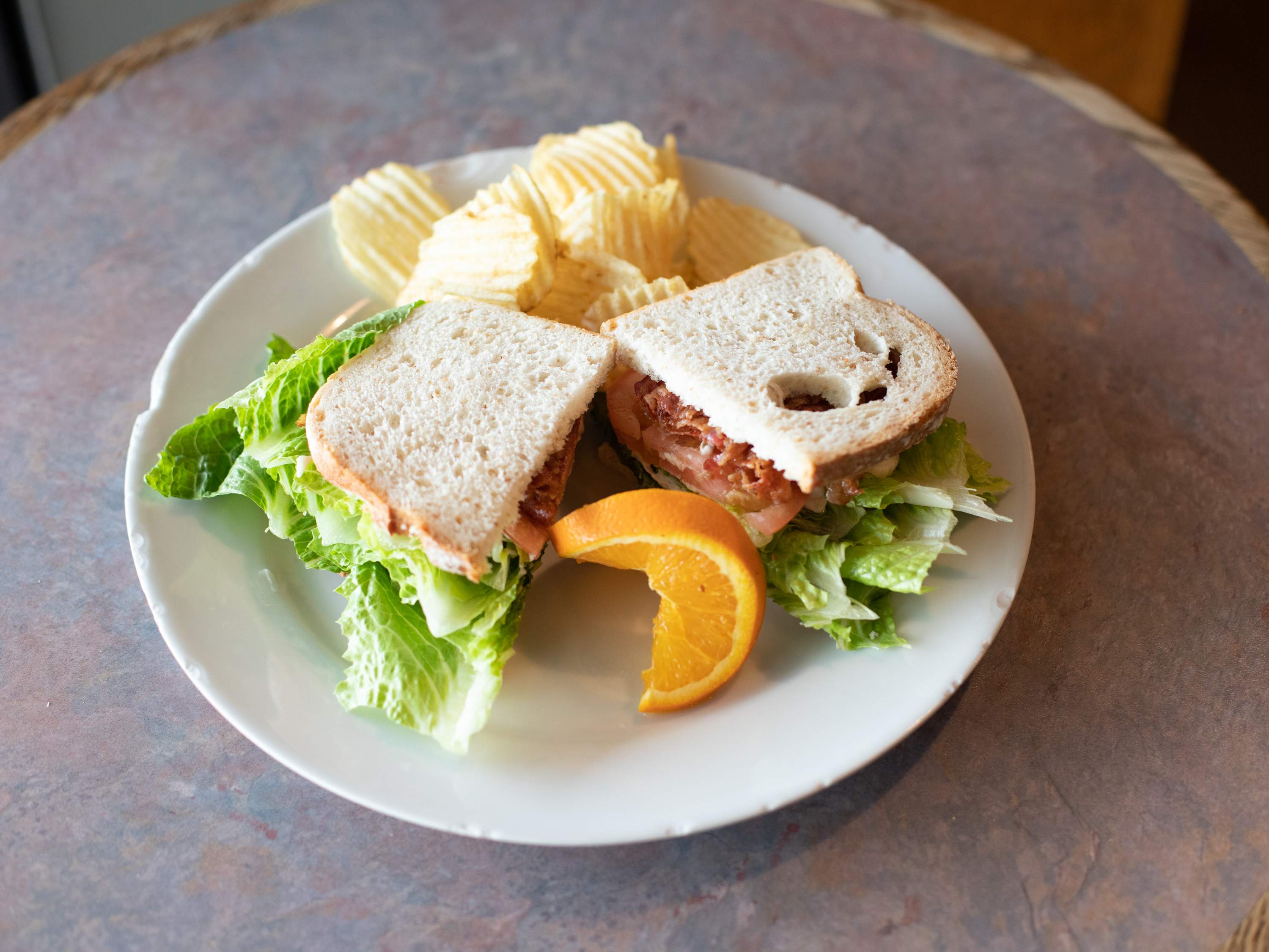 Order Jessa’s BLT Sandwich food online from Professor Java's Coffee Sanctuary store, Albany on bringmethat.com