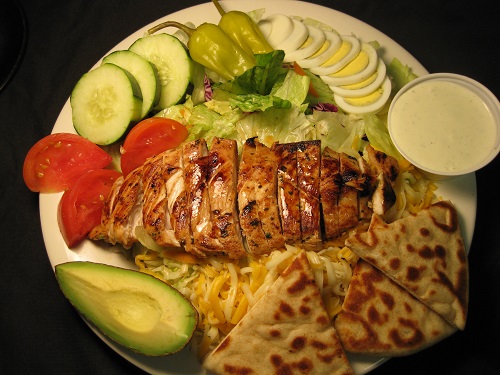 Order Chicken Salad food online from Covina Burgers store, Covina on bringmethat.com