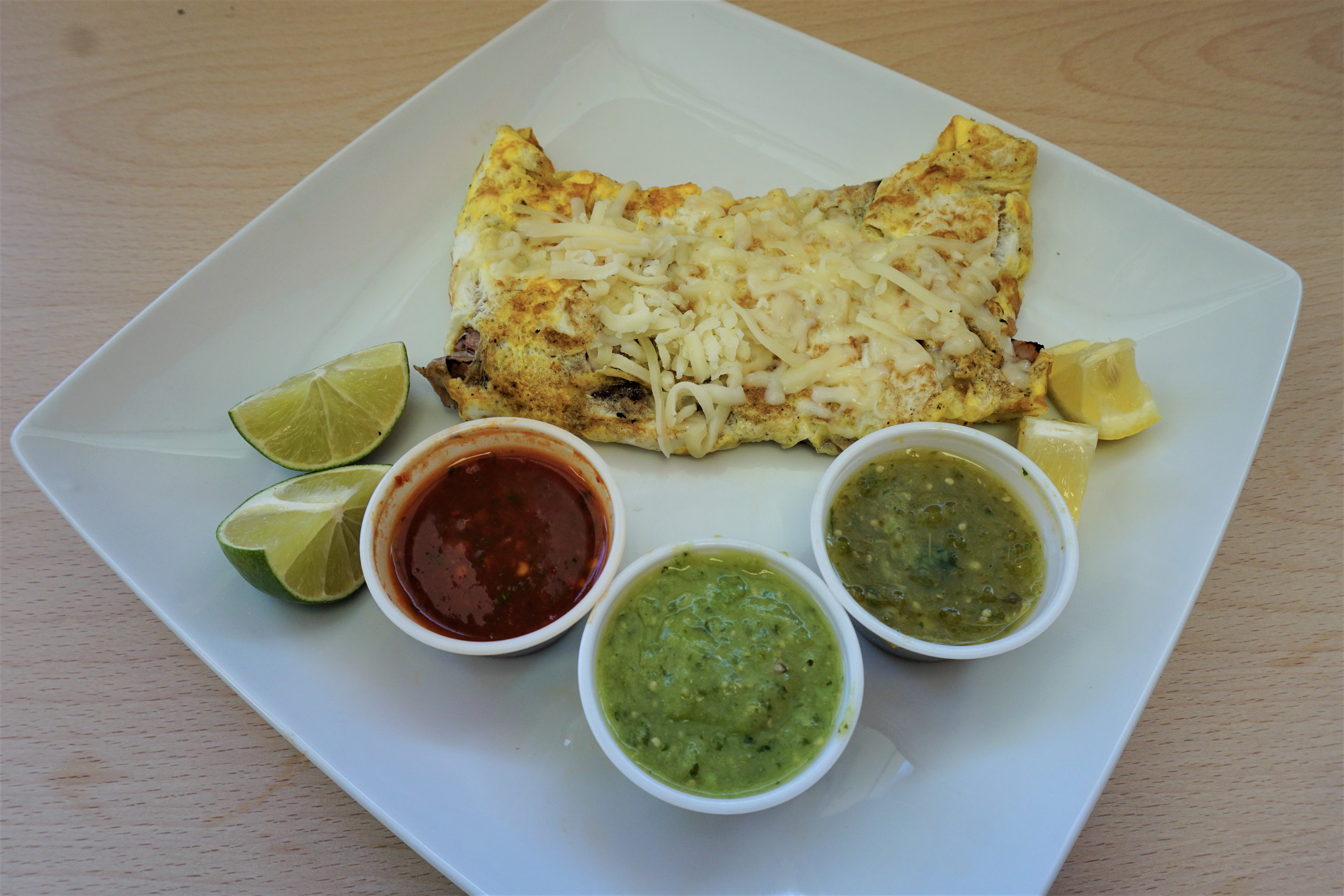 Order Three Egg Omelet food online from Taco Express store, Los Angeles on bringmethat.com