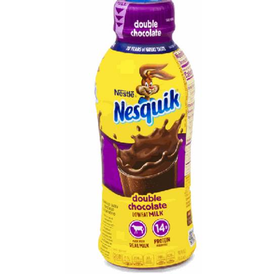 Order Nestle Nesquik - Double Chocolate Milk food online from IV Deli Mart store, Goleta on bringmethat.com