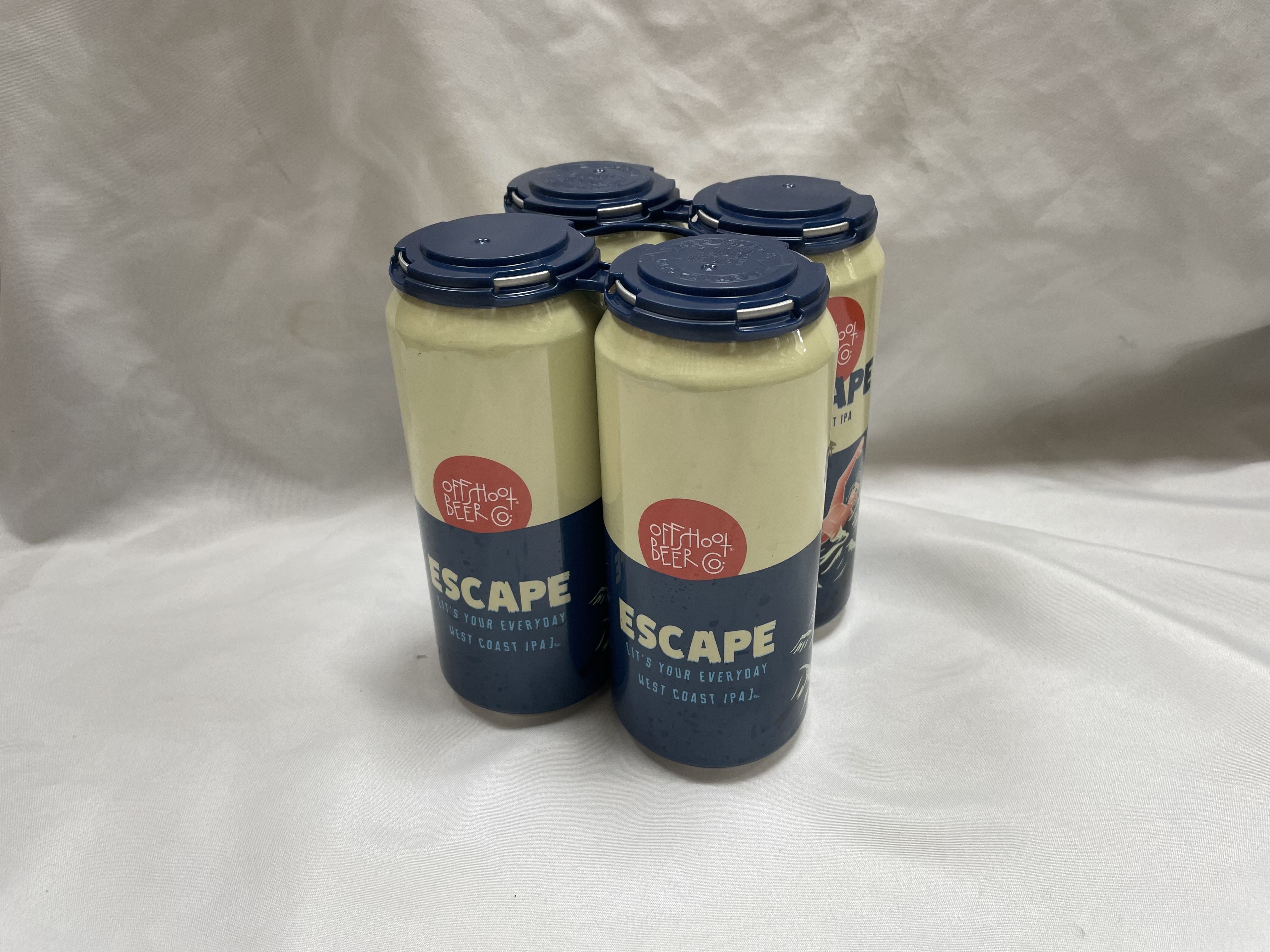 Order OFFSHOOT ESCAPE WEST COAST IPA 4PK-16OZ CANS food online from Village Wine & Spirits store, Ventura on bringmethat.com