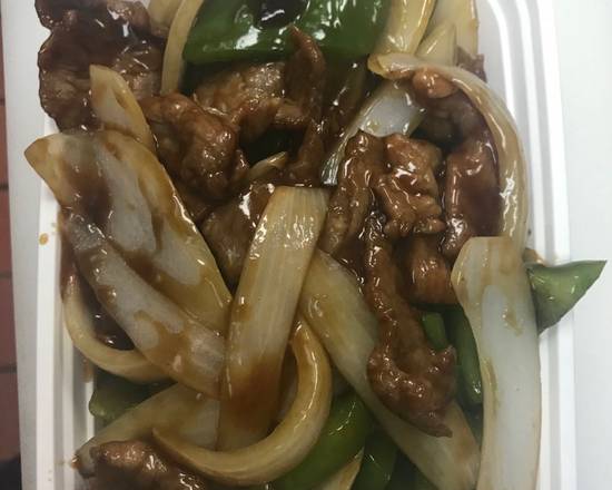 Order Pepper Steak with Onion (Quart) food online from China Pavilion store, Rio Grande on bringmethat.com