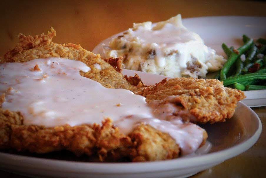 Order Texas-Sized Chicken Fried Steak food online from Black Eyed Pea store, Englewood on bringmethat.com