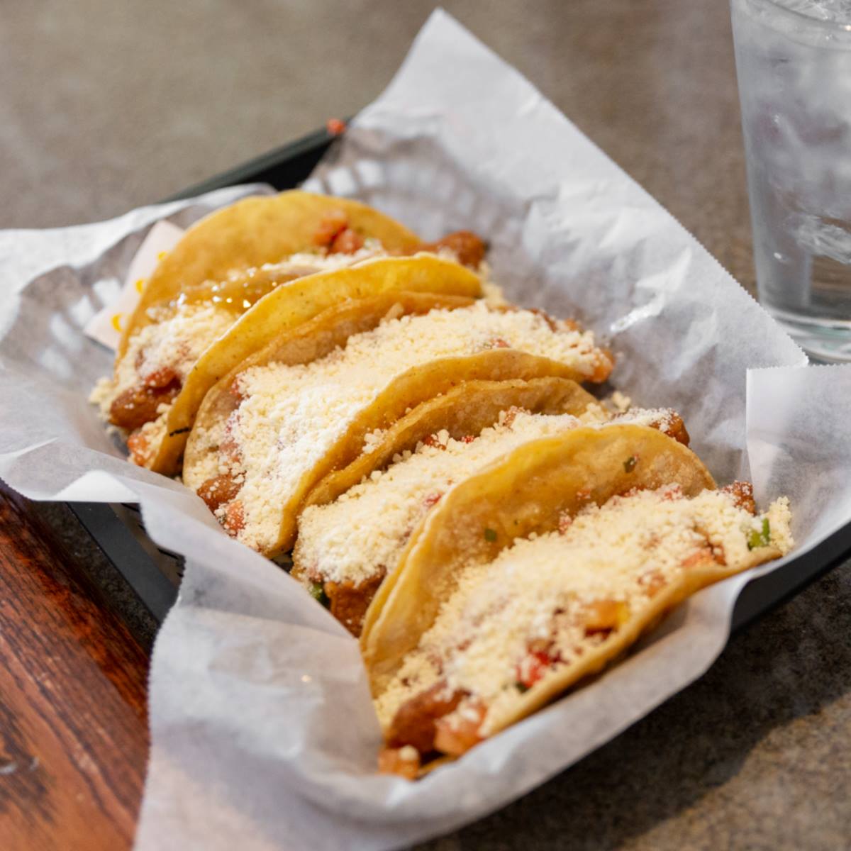 Order Chicken tacos food online from Coasters store, Racine on bringmethat.com