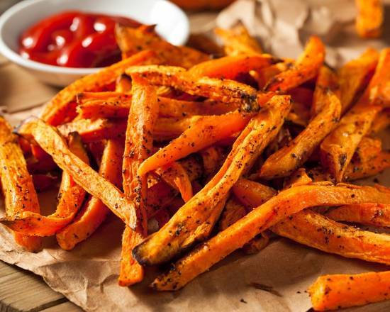 Order Mayo Sweet Potato Fries food online from Devil's Burger Bar store, Amityville on bringmethat.com