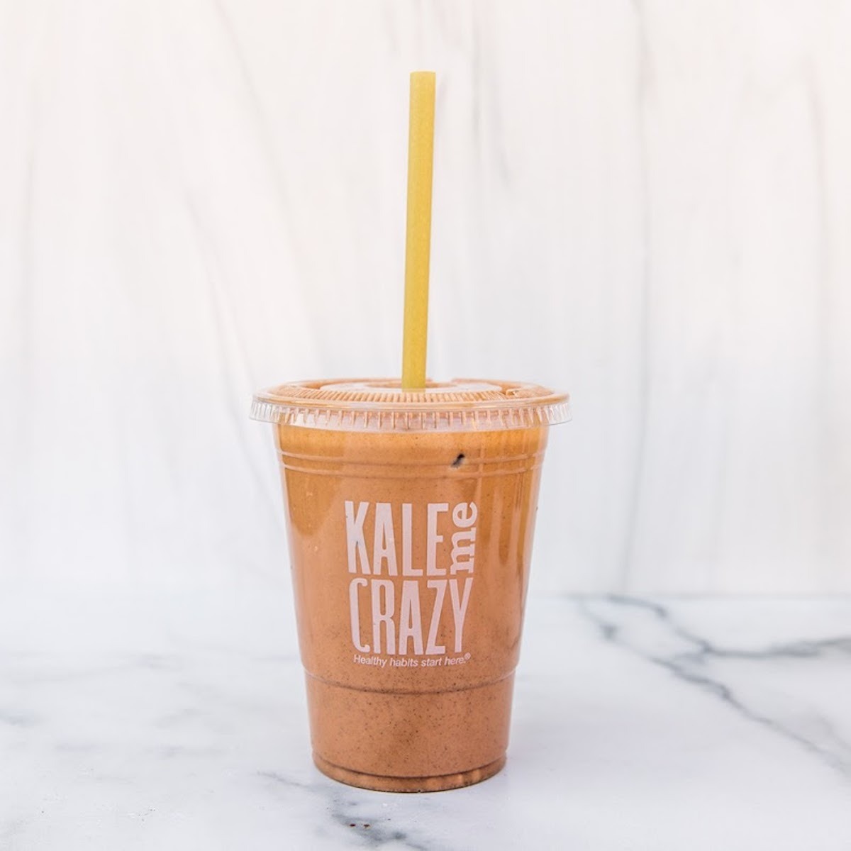 Order Power Iced Latte food online from Kale Me Crazy store, Brookhaven on bringmethat.com