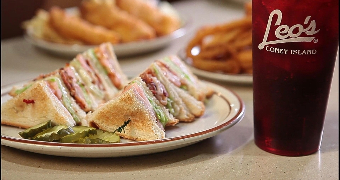 Order CLUB SANDWICH food online from Leo's Coney Island store, Sterling Heights on bringmethat.com