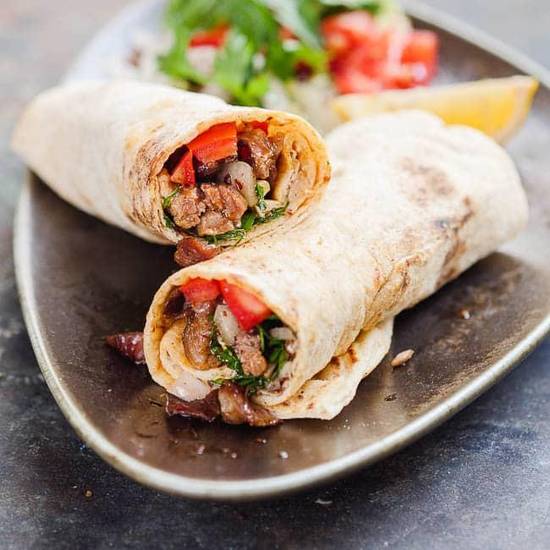 Order Lamb Wrap food online from Sansar Indian Restaurant store, Tracy on bringmethat.com
