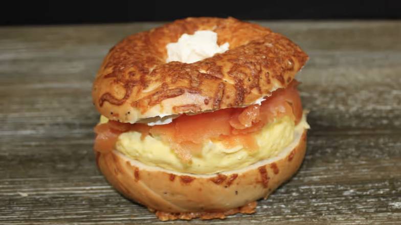 Order Lox Eggwich food online from Bagel Street Cafe store, Alamo on bringmethat.com