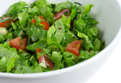 Order Mixed Green Garden Salad food online from New York Pizza Co store, Riverside on bringmethat.com