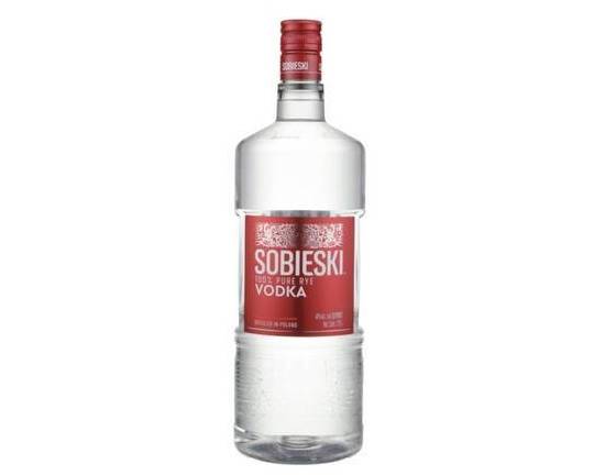 Order Sobieski, 1.75L vodka (40.0% ABV) food online from Cold Spring Liquor store, Liberty Hill on bringmethat.com