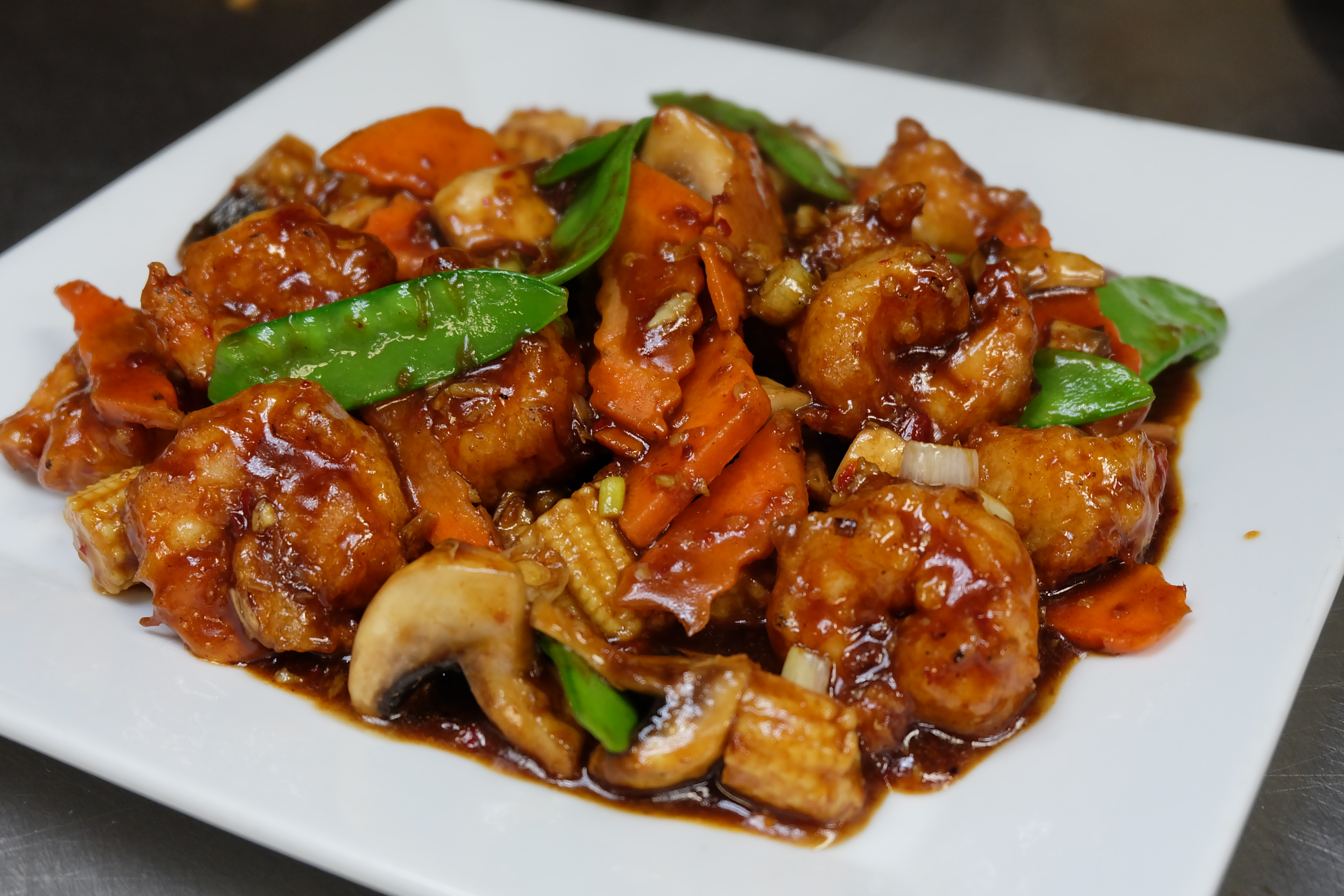 Order Mandarin Shrimp food online from Red Pepper Chinese Restaurant store, RICHFIELD on bringmethat.com