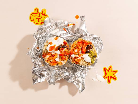 Order Shredded Chicken Wham! Burrito food online from Wham Bam Burritos store, Camarillo on bringmethat.com