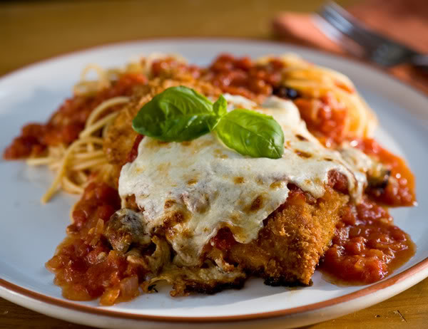 Order Chicken Parmigiana food online from New York Pizza & Pasta store, Pleasant Hill on bringmethat.com