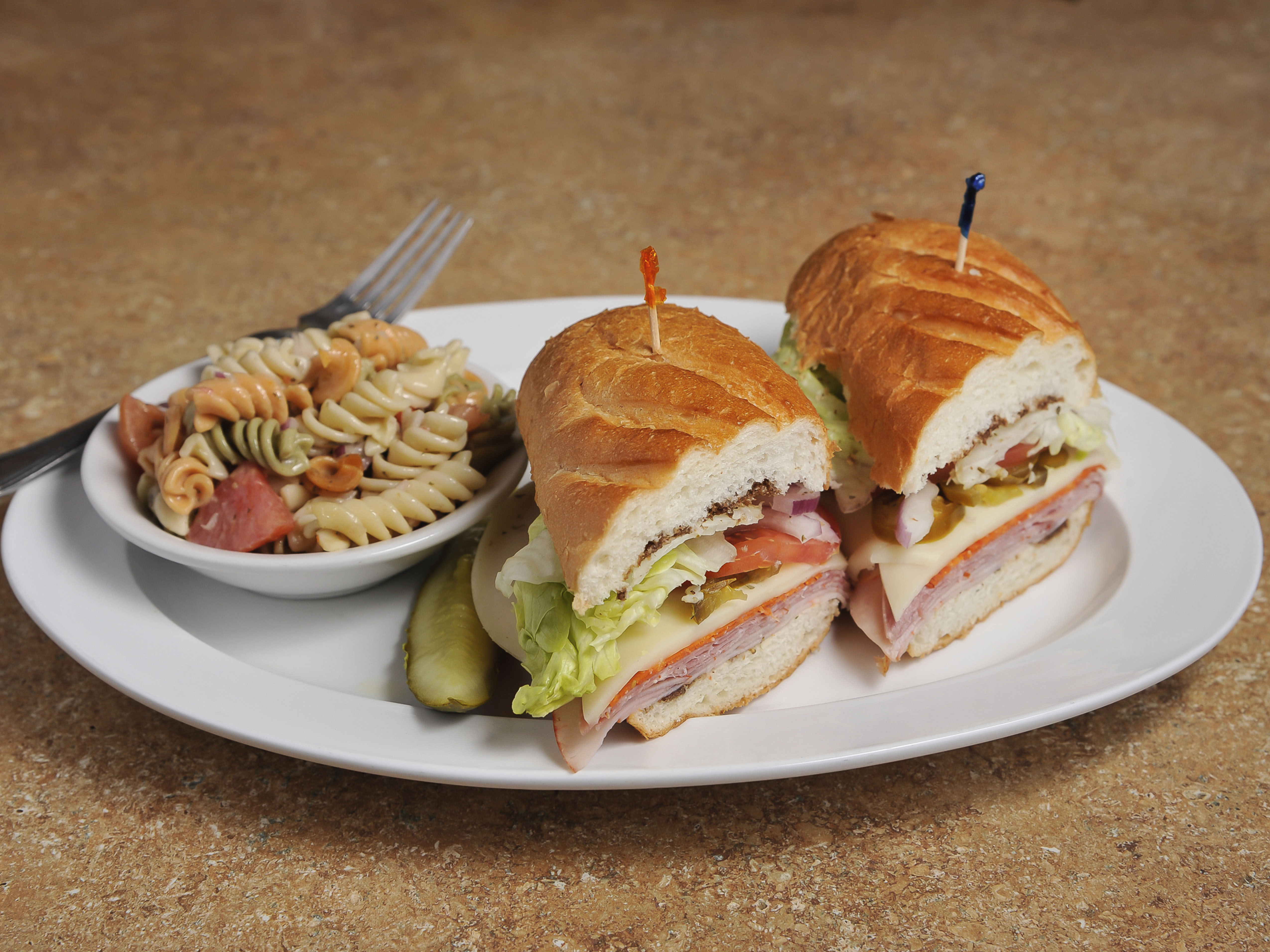 Order The Italian Submarine Sandwich food online from Manhattan Ny Deli And Bagel store, Norcross on bringmethat.com