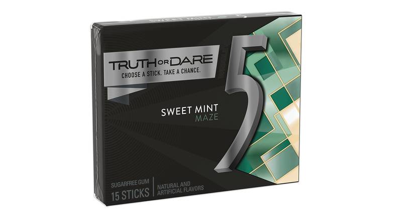 Order 5 Gum Sweet Mint Sugarfree Gum - 15 Piece food online from Shell Rock Spring store, Bel Air on bringmethat.com
