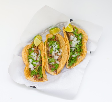 Order Chopped Steak Taco food online from Tony Tacos store, Normal on bringmethat.com