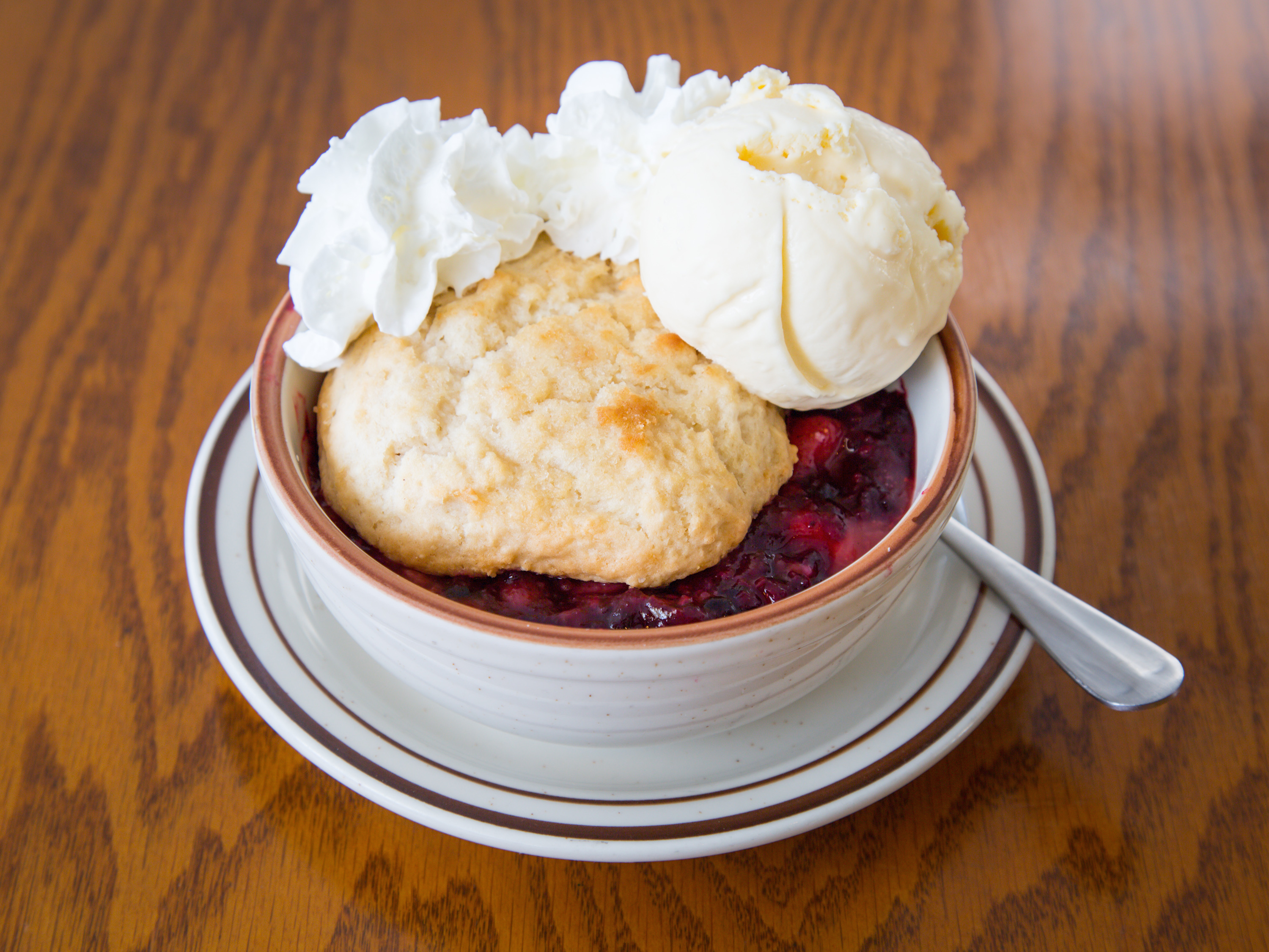 Order Fruit Cobbler food online from Sweetie Cafe & Catering store, Redding on bringmethat.com