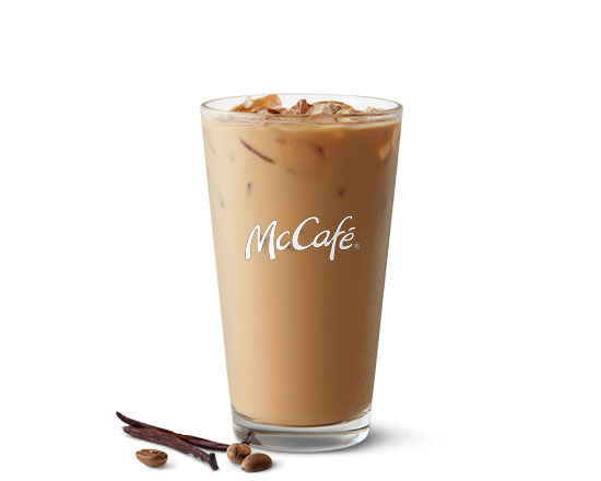 Order Iced French Vanilla Coffee food online from Mcdonald store, Belton on bringmethat.com