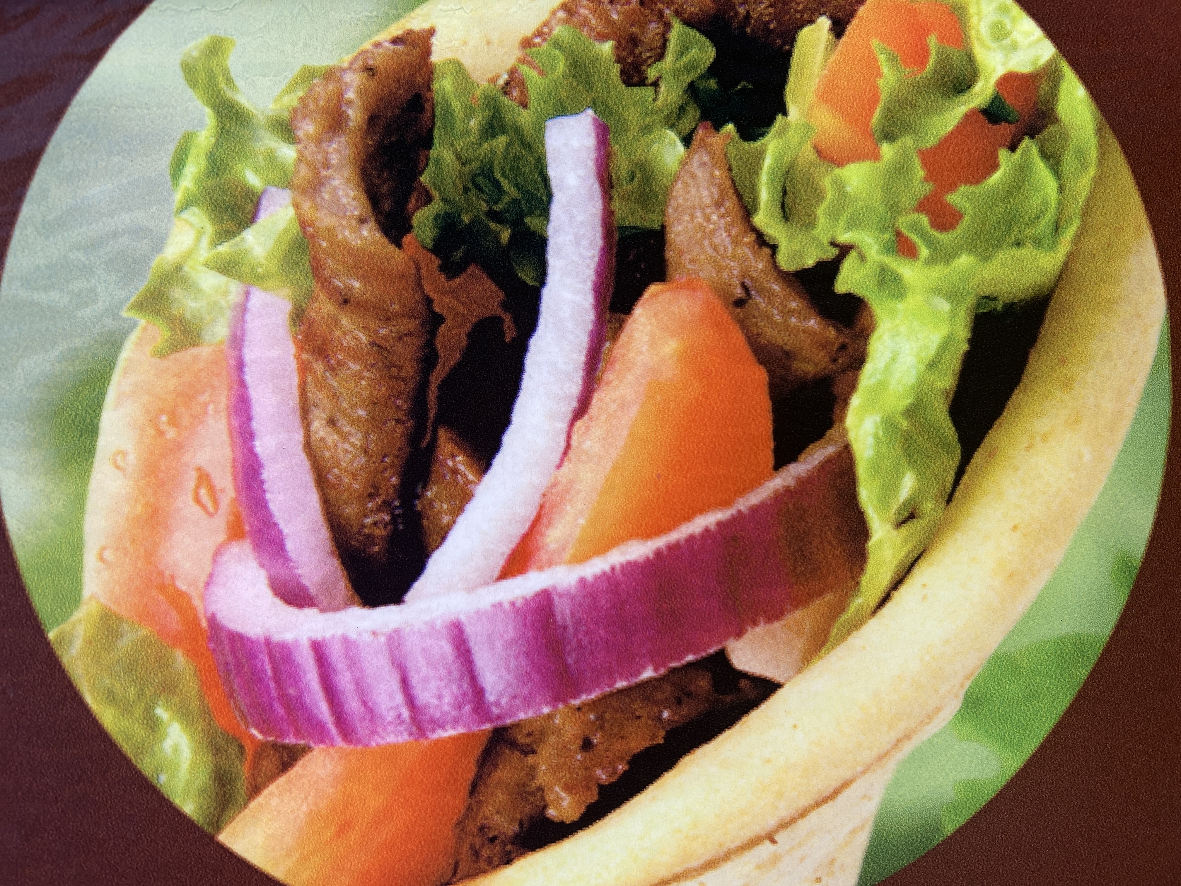 Order Chicken and Lamb Gyro food online from Indian King Birayni House store, New York on bringmethat.com