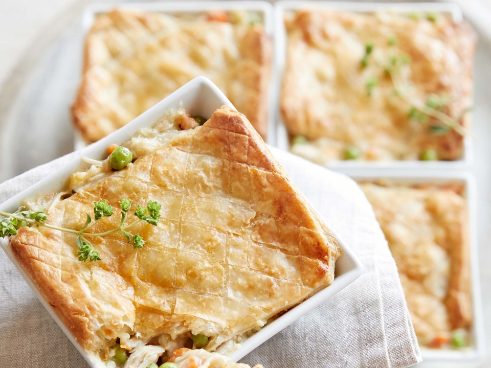 Order Meal - Chicken Pot Pie - Individual food online from Aux Delices store, Darien on bringmethat.com