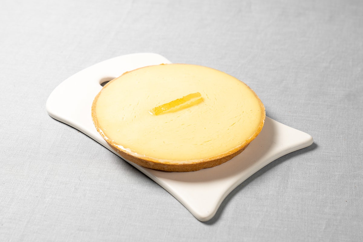 Order Lemon Tart Large food online from Le Pain Quotidien store, Chevy Chase on bringmethat.com