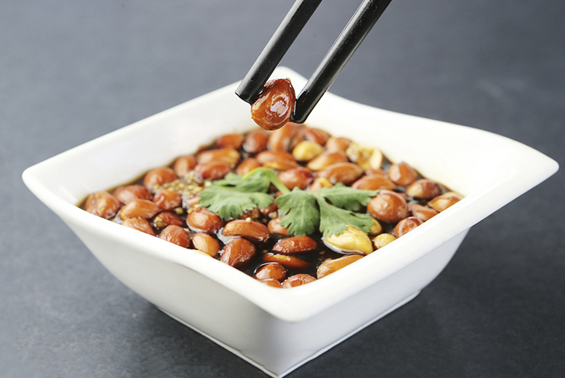 Order A8. Peanuts in Black Vinegar food online from Guilin Rice Noodle House store, San Francisco on bringmethat.com
