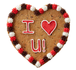 Order I Heart You! - HV2001 food online from Cookie Co store, Longview on bringmethat.com