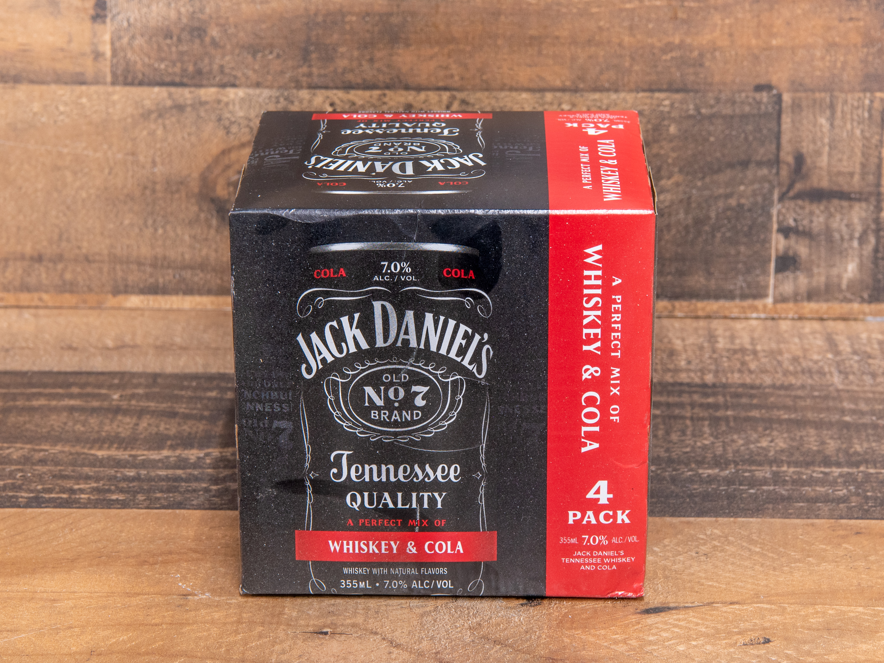 Order Jack Daniel's Whiskey and Cola food online from Belvedere Liquor store, Santee on bringmethat.com