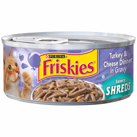 Order Friskies Shredded Turkey & Cheese 5.5oz food online from 7-Eleven store, St. Clair Shores on bringmethat.com