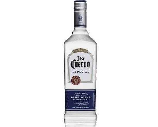 Order Jose Cuervo Silver, 750mL tequila (40.0% ABV) food online from VALU DISCOUNT LIQUOR #1 store, Houston on bringmethat.com