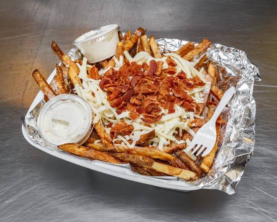 Order Bacon Ranch Cheese Fries food online from Big Shot Bob House Of Wings store, Harrison City on bringmethat.com