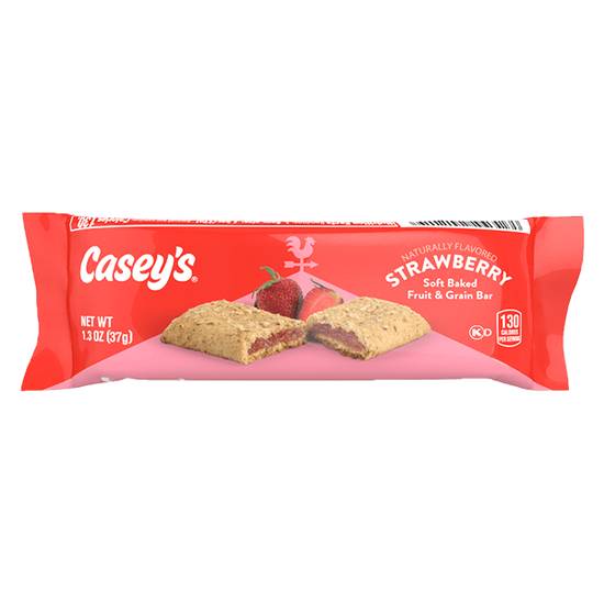 Order Casey's Strawberry Fruit and Grain Bar 1.3oz food online from Caseys Carry Out Pizza store, Carl Junction on bringmethat.com