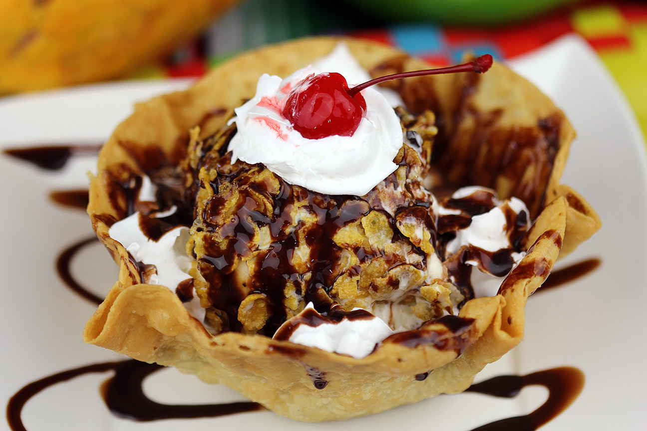 Order Deep Fried Ice Cream food online from Maria Mexican Restaurant store, Rancho Palos Verdes on bringmethat.com