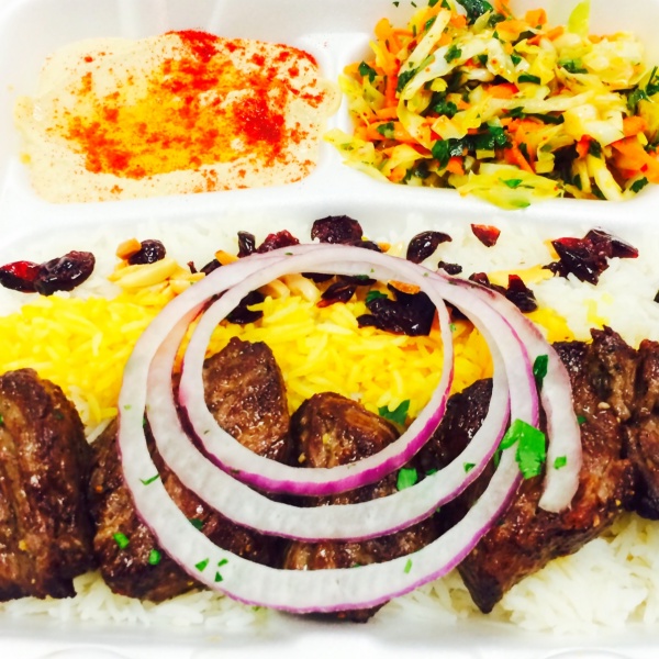 Order 2. Beef BBQ Combo Plate food online from Sherman Way Grill & Pizza store, North Hollywood on bringmethat.com